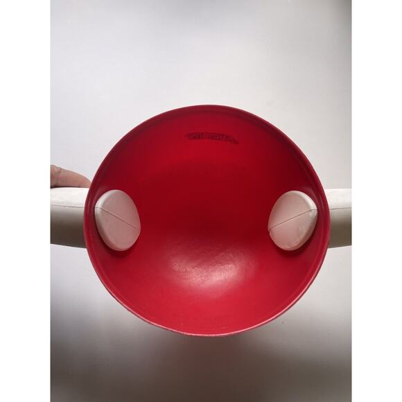 Chicago Bulls NBA Subway Promo Viking Hat Cap Plastic Helmet Horns 1997 Vintage - Picture 5 of 7